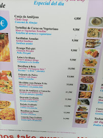 Império do Mar em Lagos menu n° 7