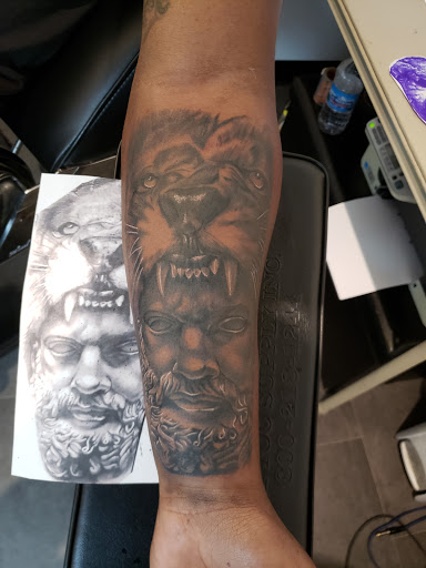 Explore texas longhorn tattoo ideas, creative tattoo ideas in Warren, available at Dark Horse Tattoo Co. LLC.