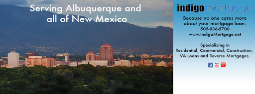 Indigo Mortgage, 5111 San Mateo Blvd NE A-1, Albuquerque, NM 87109, Mortgage Lender