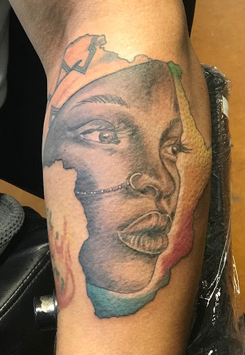 Explore tattoo face ideas, creative tattoo ideas in High Point, available at 21 Aces Tattoo Co.