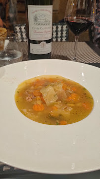 Soupe de poulet du Restaurant français Le Grill Au Thym à Bordeaux - n°7