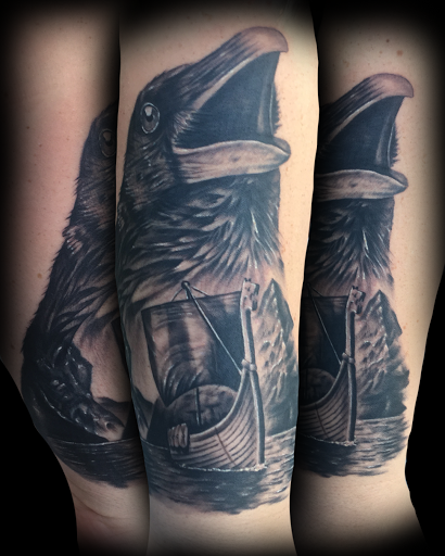 Tattoo Shop «Norsk Studios: Tattoos, Piercing, & Media», reviews and photos, 4060 Buford Dr NE h, Buford, GA 30518, USA