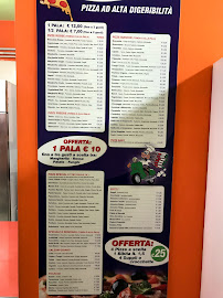 Carte du L'Angolo della Pizza à Fiumicino
