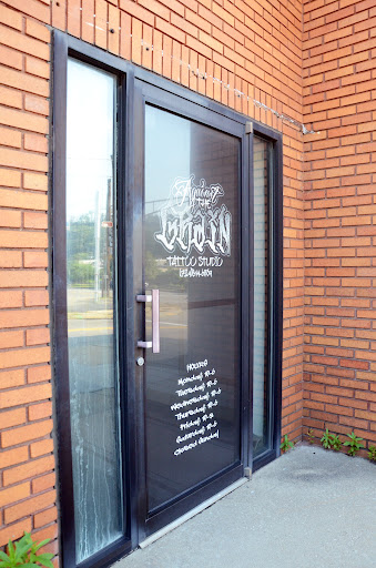 Explore candy skull tattoo ideas, creative tattoo ideas in Canonsburg, available at Against the Grain Tattoo Studio