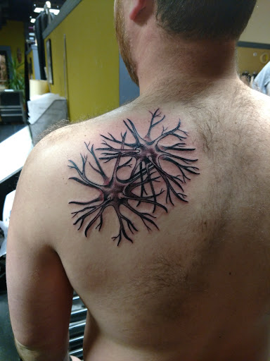 Explore raven tattoo ideas, creative tattoo ideas in Greensboro, available at Seven Sagas Tattoo Studio