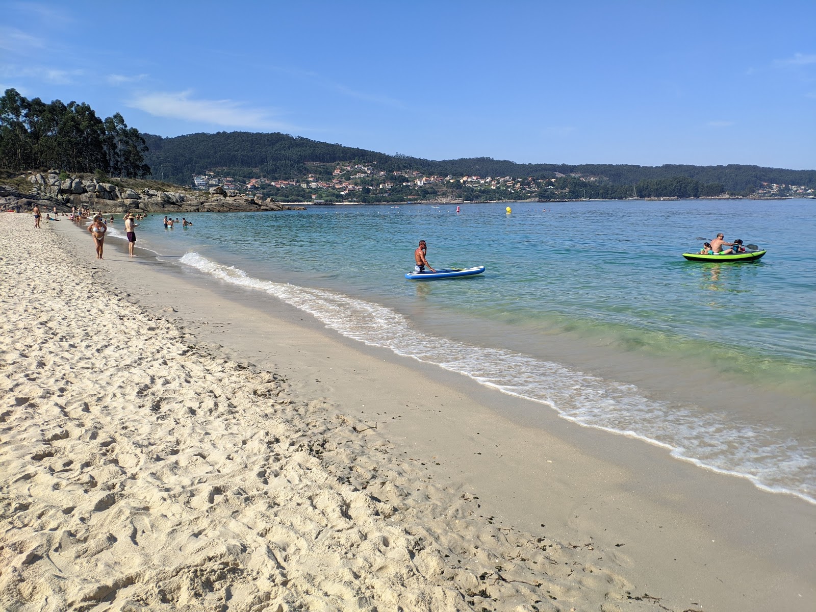 Zdjęcie Areacova beach z przestronna zatoka