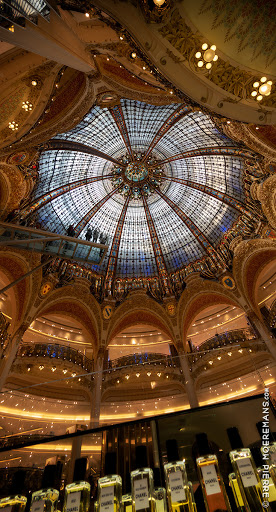 Patinoire - Galeries Lafayette Paris Haussmann