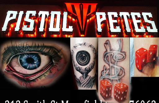 Explore thunderbird tattoo ideas, creative tattoo ideas in Arlington, available at Pistol Petes Tattoo Saloon