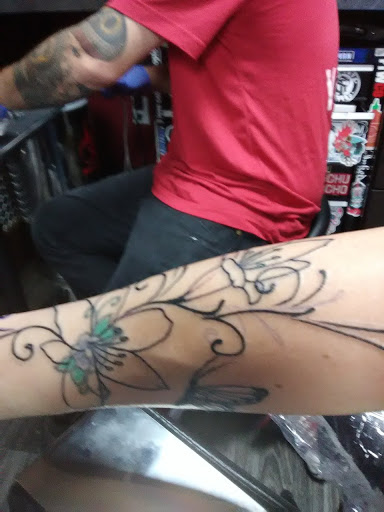 Explore japanese sleeve tattoo ideas, creative tattoo ideas in Bridgeport, available at Breaking skin tattoo and body piercing