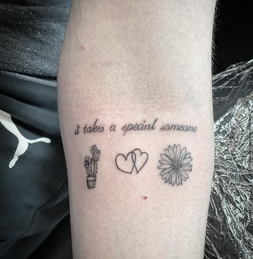 Explore inside arm tattoo ideas, creative tattoo ideas in Rochester, available at American Pride Tattoos Rochester