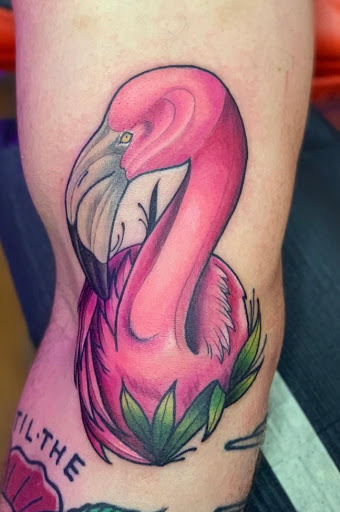 Explore cross tattoo idea, creative tattoo ideas in Stuart, available at Tiger Shark Tattoo Studio