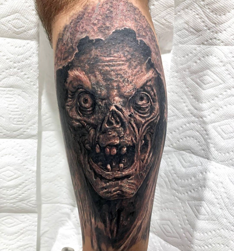 Explore tattoo ideas of strength, creative tattoo ideas in Wichita Falls, available at Firme Copias Tattoo shop