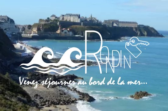 Meublé de tourisme Rondin : Location appartement de vacances 3* 4 pers avec vue mer, Cotentin, proche mer, Manche, Normandie Granville