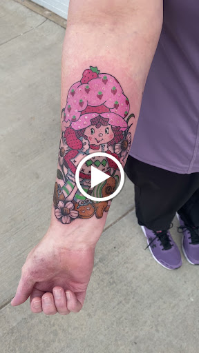 Explore bicep tattoo ideas for men, creative tattoo ideas in Oklahoma City, available at Black Magic Tattoo