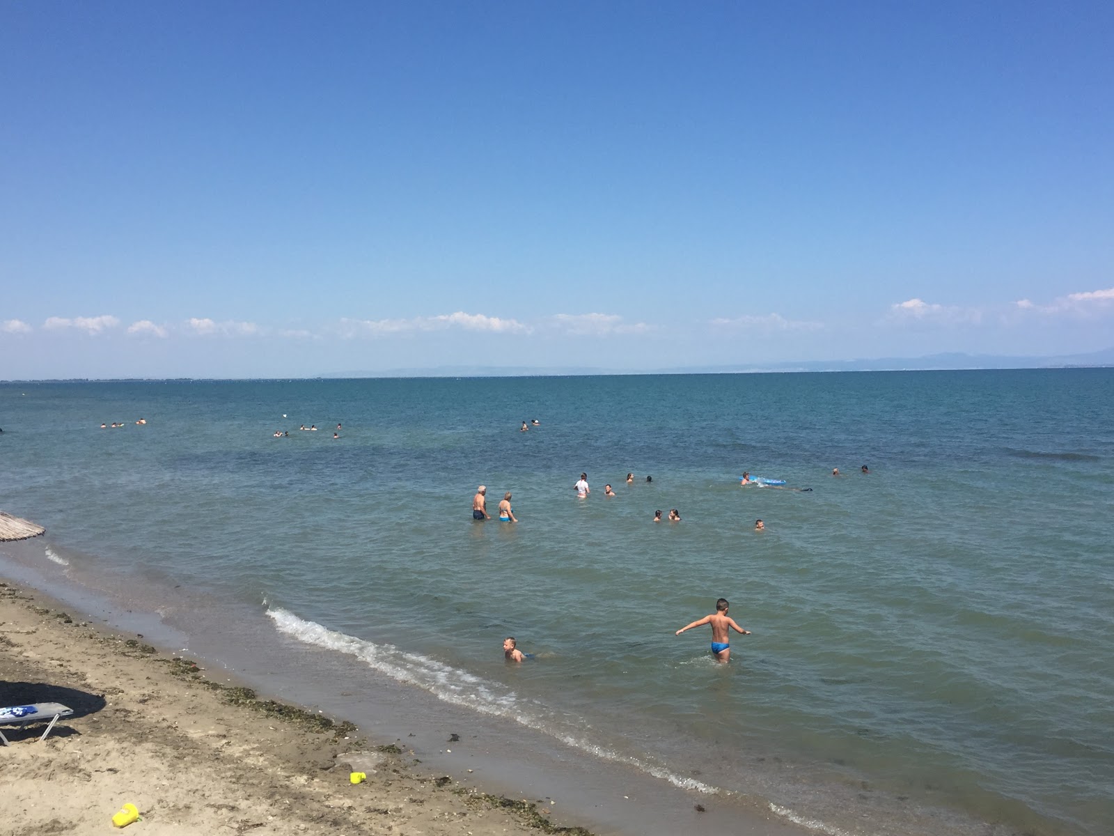 Fotografie cu Makrigialos beach și așezarea