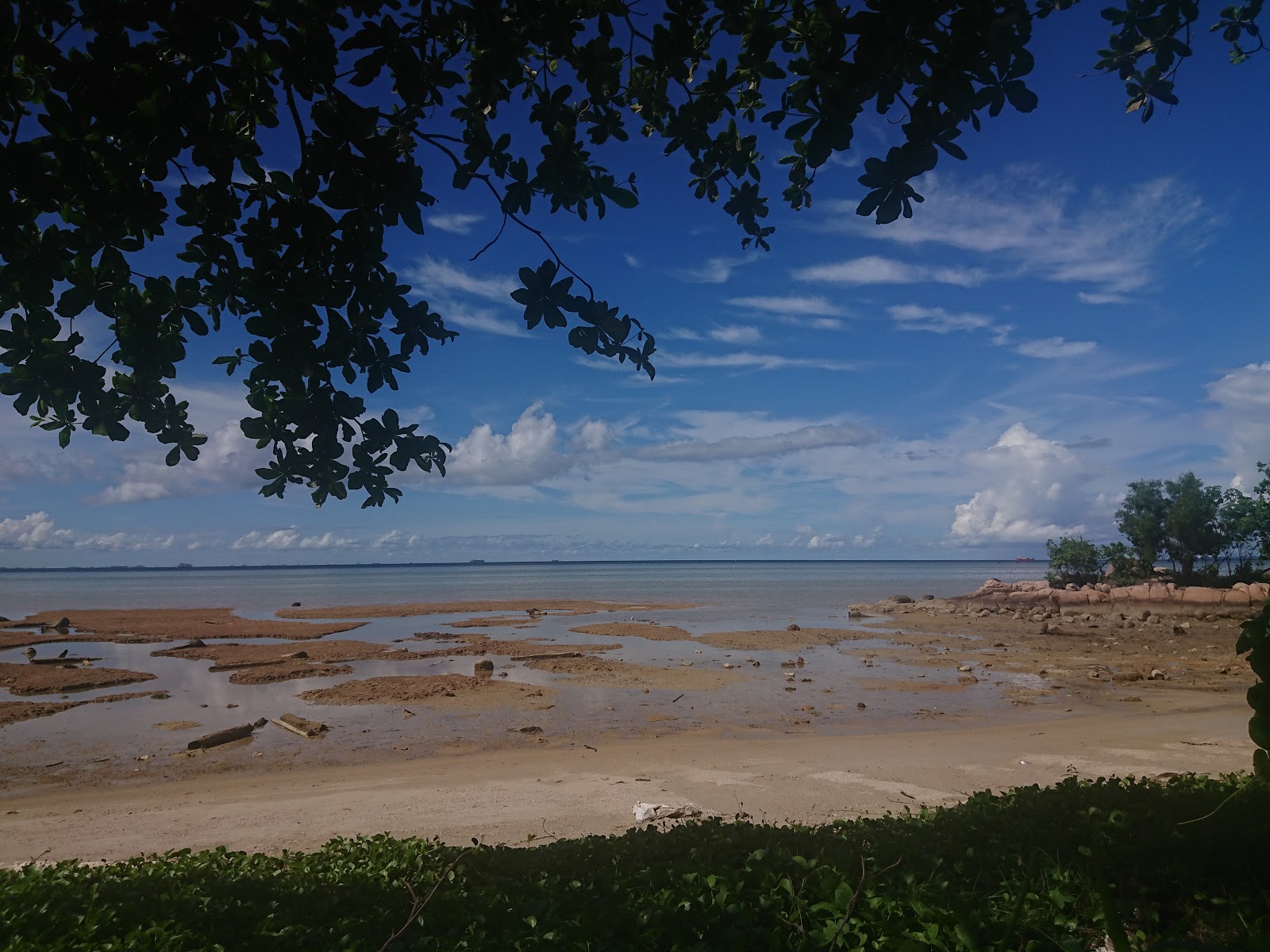 Foto af Pantai Tj. Bemban med lang lige kyst