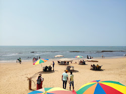 Photo de Plage d'Anjuna avec rivage droit, long