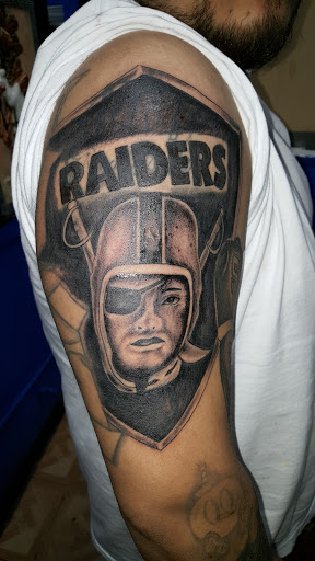 Explore cleavage tattoo ideas, creative tattoo ideas in Los Angeles, available at South Central Tattoos