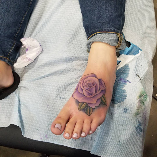 Explore atom tattoo ideas, creative tattoo ideas in Keyport, available at Taboo Tattoos