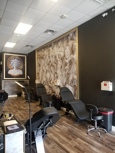 Explore nature sleeve tattoo ideas, creative tattoo ideas in Sanford, available at Garden of Ink Tattoo