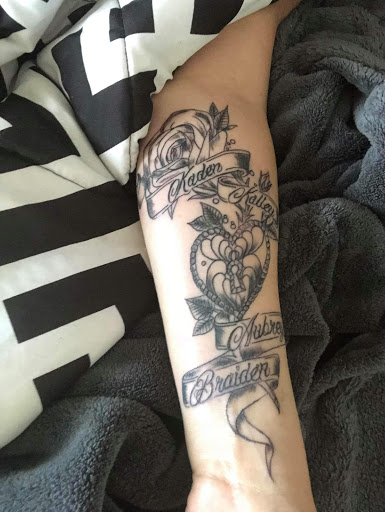 Explore tattoo cartoon ideas, creative tattoo ideas in Paris, available at Twizted Dezignz