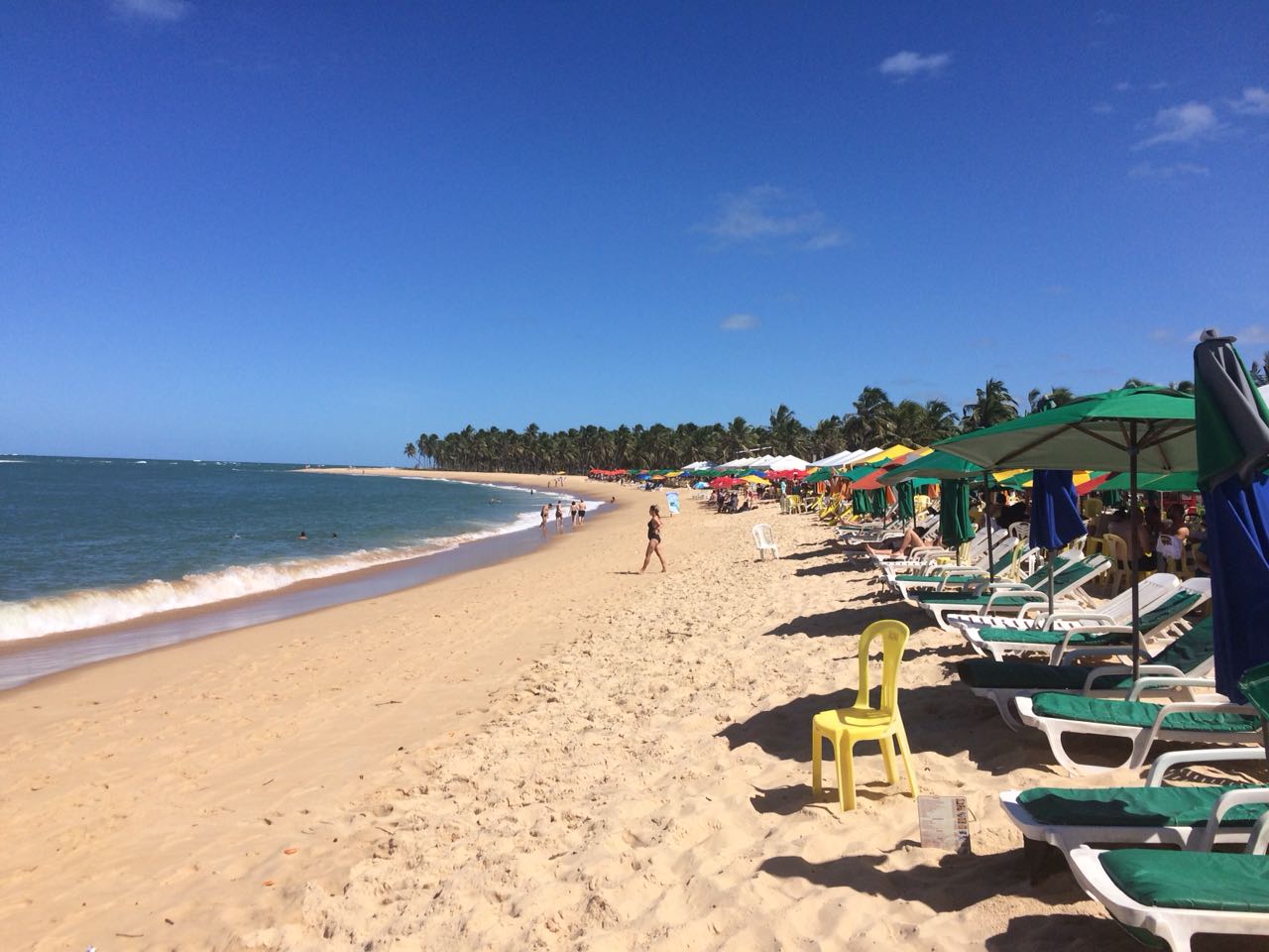 Foto von Praia de Cabo Branco mit beiger sand Oberfläche