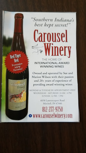 Winery «Carousel Winery», reviews and photos, 6058 Lawrenceport Road, Mitchell, IN 47446, USA