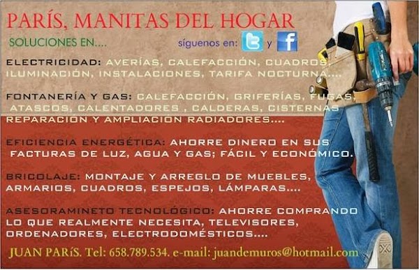 PARÍS, MANITAS DEL HOGAR