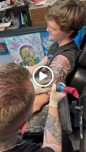 Explore quarter sleeve tattoo ideas, creative tattoo ideas in Indianapolis, available at Inkfam Tattoo Gallery