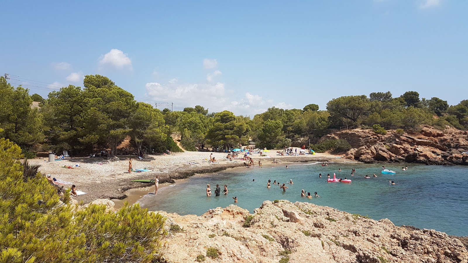 Photo of Cala Estany Podrit with dirty level of cleanliness