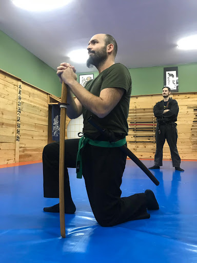 clases de artes marciales ninjutsu Taiboku ryu miguelon dojo bujinkan delicias