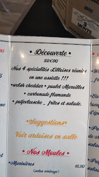 Estaminet Les Ptiots à Lille menu