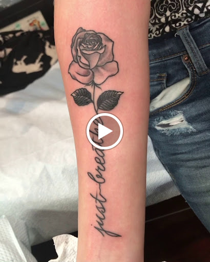 Explore upper arm tattoo ideas for women, creative tattoo ideas in Libertyville, available at Lucky Seven Tattoo