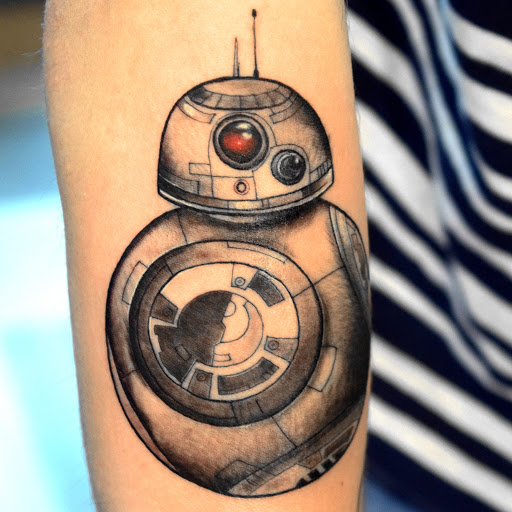Explore donkey tattoo ideas, creative tattoo ideas in Glenside, available at Iron Will Tattoo Club