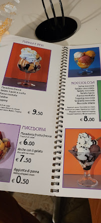 Gelateria da Ale à La Caletta menu