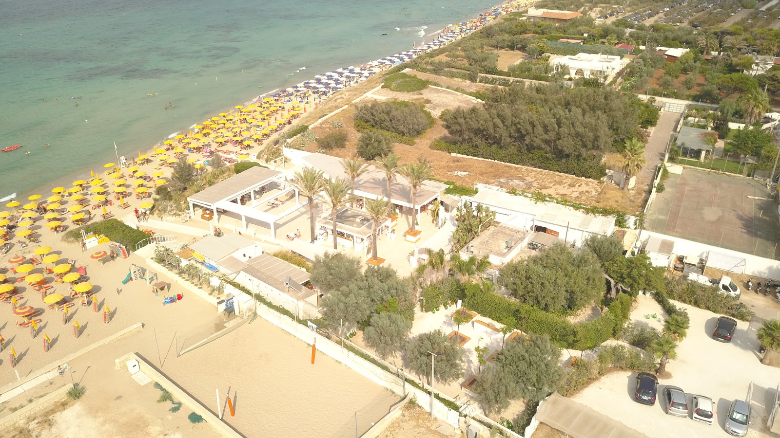 Foto di Sabbiadoro beach area del resort sulla spiaggia