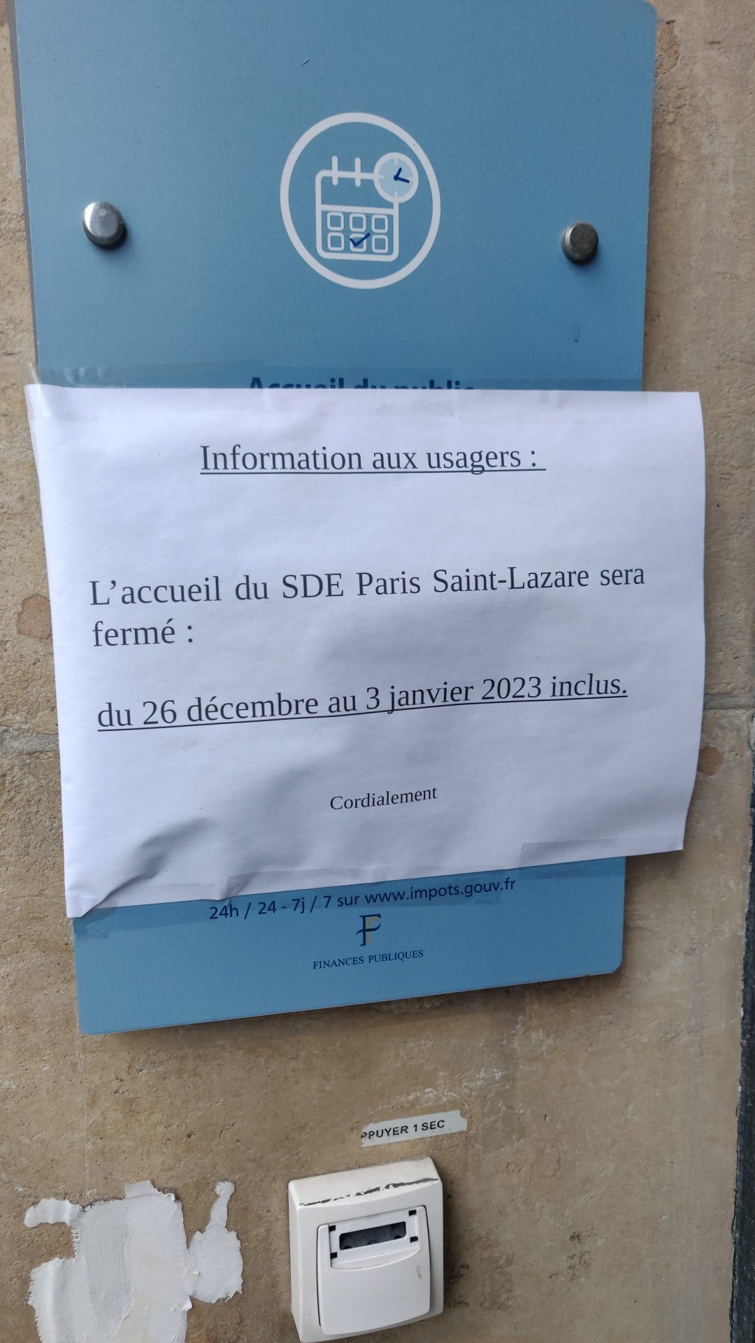 Photo n° 1 de l'avis de Ghislain. fait le 02/01/2023 à 11:00