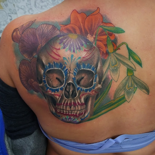 Explore fire fighter tattoo ideas, creative tattoo ideas in Leesburg, available at Trademark Body Art