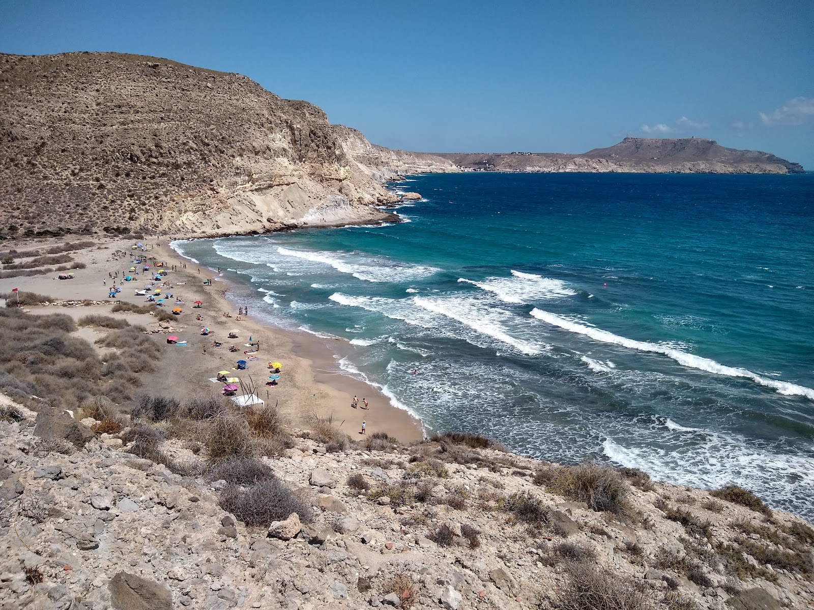 Photo de Lead Creek avec sable gris de surface