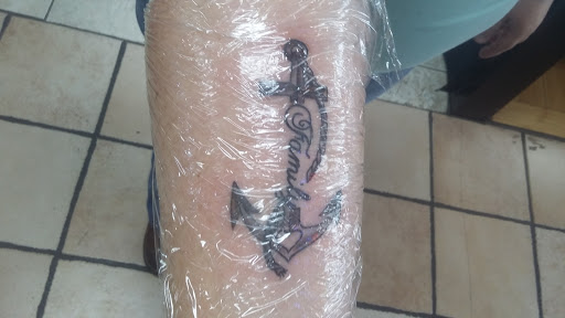 Explore black couple tattoo ideas, creative tattoo ideas in Pendleton, available at Artistic Ink