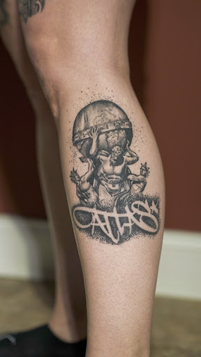 Explore leaf tattoo ideas, creative tattoo ideas in Nashville, available at RedBird Tattoo