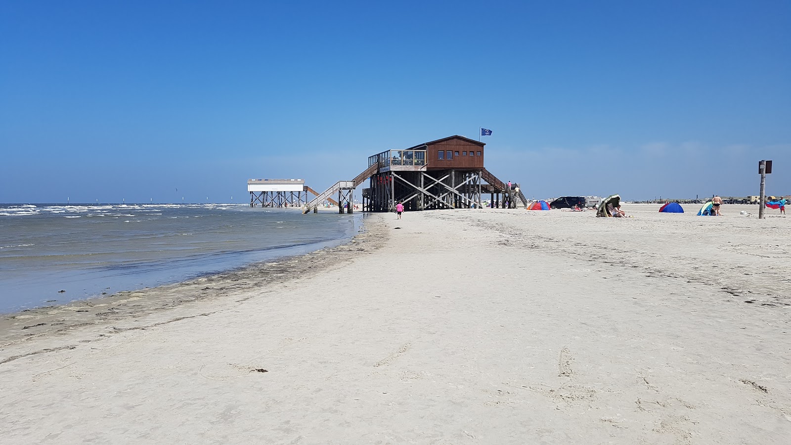 Foto von Bathe Ording FKK und die siedlung