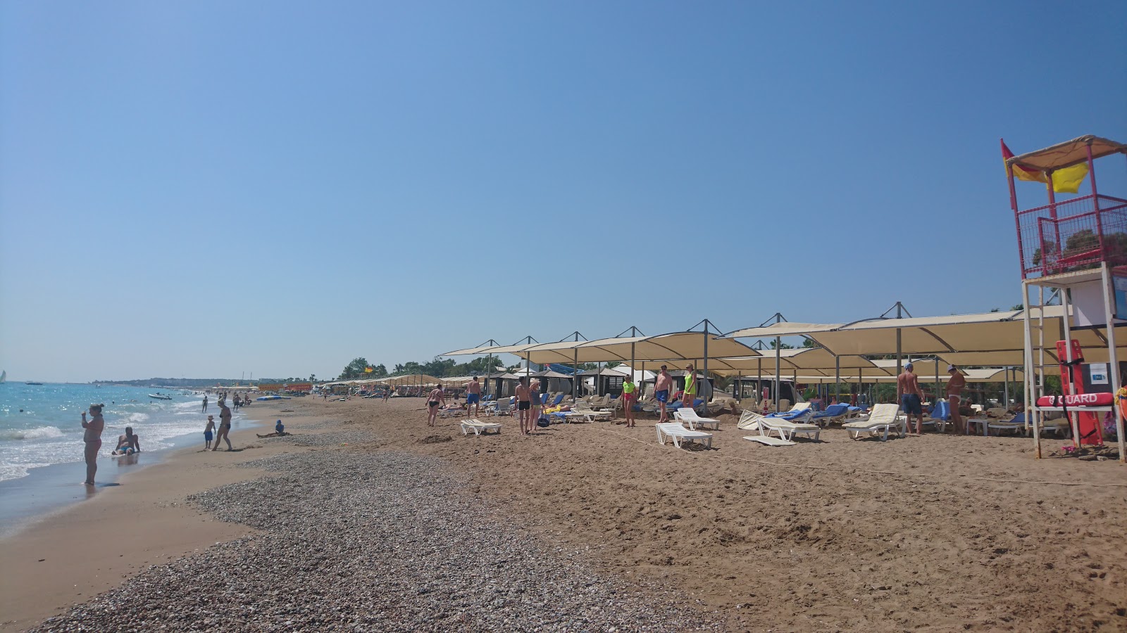 Photo of Manavgat beach and the settlement