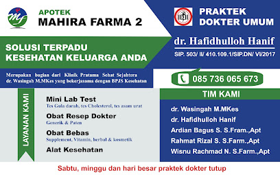 Apotek Mahira Farma 2 (Cabang Klinik dr. Wasingah)