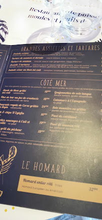 Restaurant La Criée Gonesse à Gonesse - menu / carte