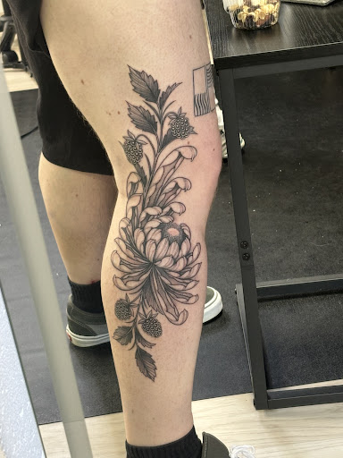 Explore mens shoulder tattoo ideas, creative tattoo ideas in Somers Point, available at Dark Renditions Tattoo and Body Piercing