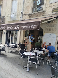 Atmosphère du Restaurant de sundae Angelo Gelato Caffè - Artisan Glacier- Fabrication Artisanale - Café Italien à Montpellier - n°4