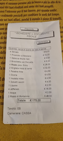 Restaurant Ristorante Gianni il Salernitano à Monte San Biagio - menu / carte