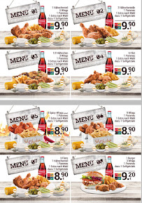 Menu du CHICKEN ZONE & KEBAB ZONE à Hamburg