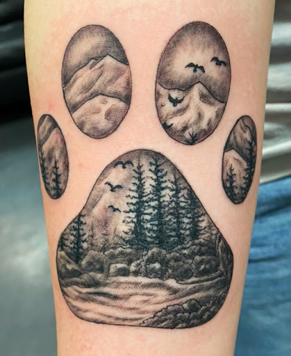 Explore koi sleeve tattoo ideas, creative tattoo ideas in Raleigh, available at Raleigh Tattoo Company